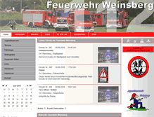 Tablet Screenshot of feuerwehr-weinsberg.de